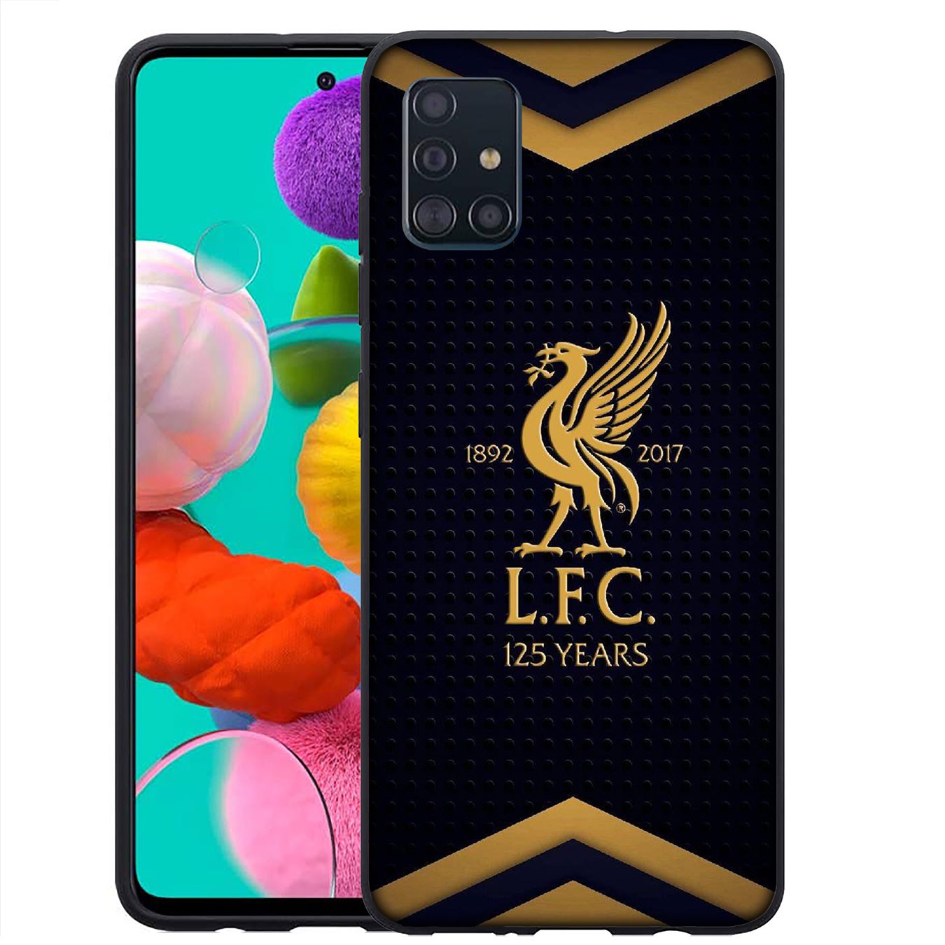 iPhone XR X XS Max 7 8 6 6s Plus + 6Plus 7Plus 8Plus Casing Logo Liverpool Wallpaper Soft Silicone Phone Case