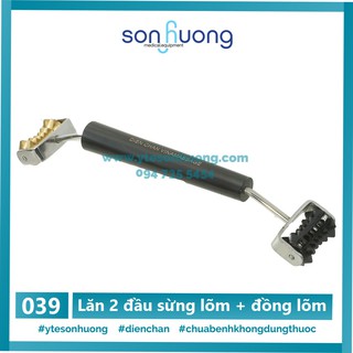 Thanh Lăn 2 Đầu Đồng - Sừng Lõm diện chẩn