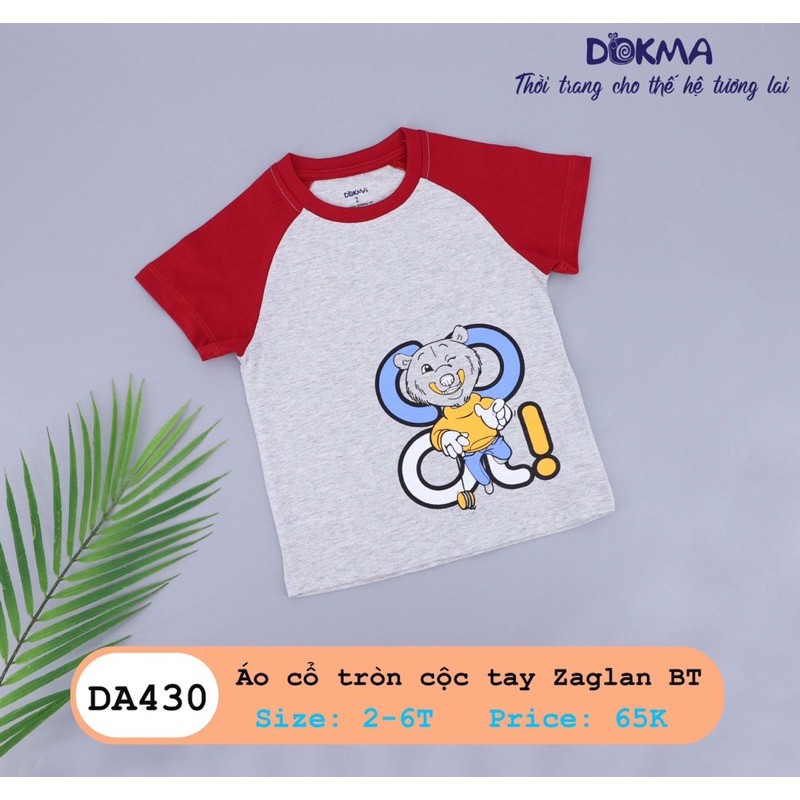 Áo cộc tay Dokma 2-6Y