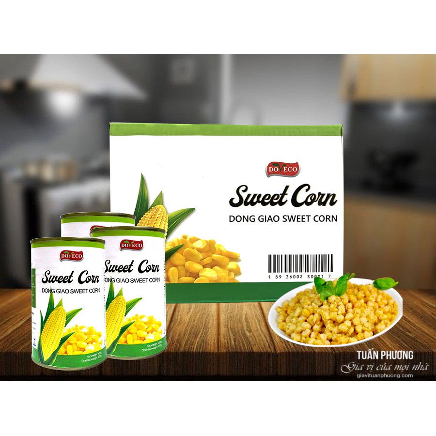 Ngô Ngọt Đồng Giao Doveco 450gr