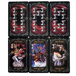 Bộ Alchemy 1977 England Tarot Size Thường Nifoki D4