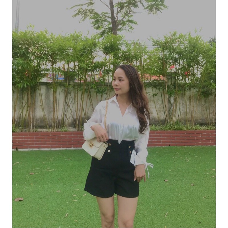 QUẦN SÓC 4 KHUY CẠP V CAO 4 MÀU HACK DÁNG