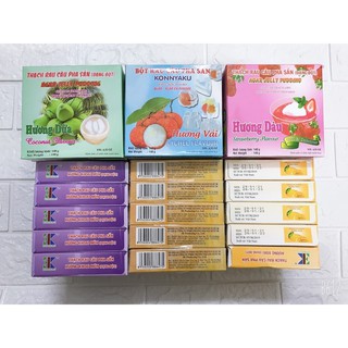 Bột rau câu Konnyaku 140g