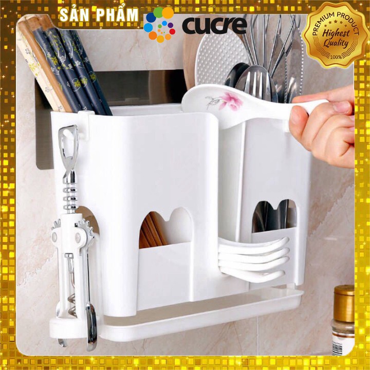 [FREESHIP ĐƠN TỪ 50K] Ống đựng muỗng đũa gắn tường tiện lợi