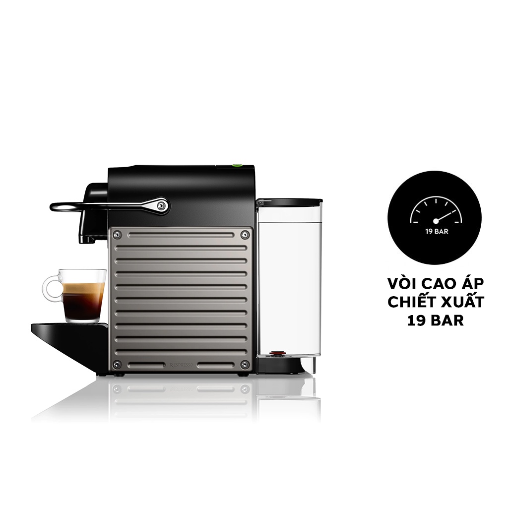 [Mã ELHADEV giảm 4% đơn 300K] Máy pha cà phê Nespresso Pixie Đen