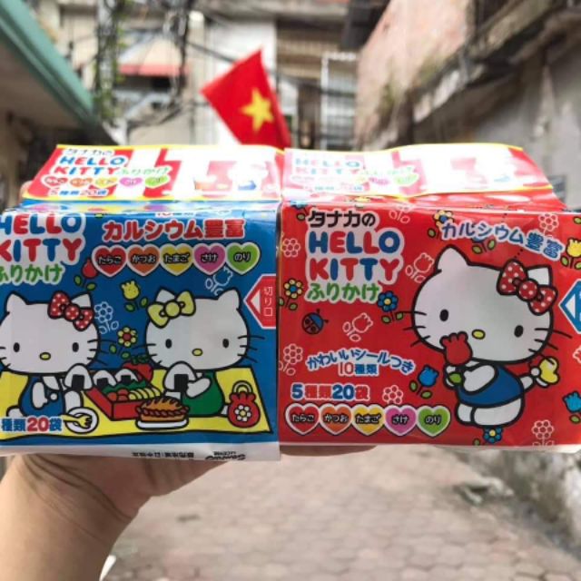 Giá vị rắc cơm Hello kitty