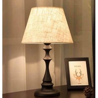 Đèn bàn cạnh giường ngủ kiểu Bắc Mỹ, Phòng khách đơn giản hiện đại sáng tạo, nội thất phòng ngủ sang trọng