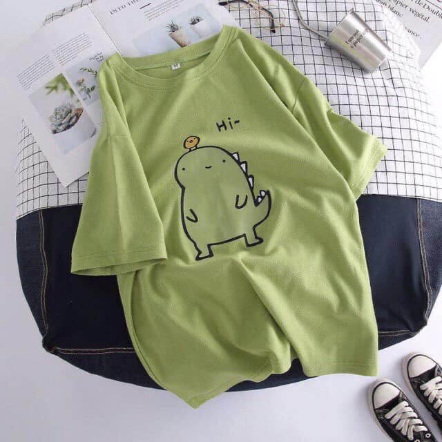 Áo thun tay lỡ Unisex (freesize từ 45kg  tới 70kg)