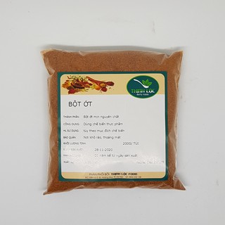 Bột ớt cay nguyên chất xay mịn - Gói 200 gr, 500gr - Hàng Việt nam xuất khẩu