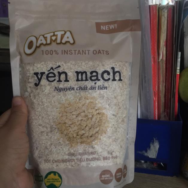 Yến mạch nguyên chất ăn liền 500g.