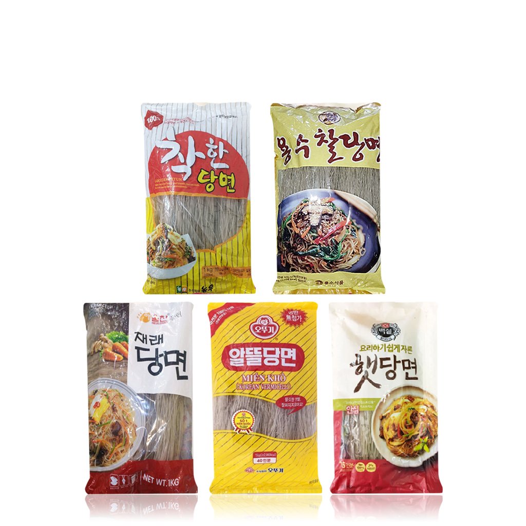 Miến Hàn Quốc Gói 1Kg Nhiều Loại