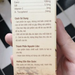 Dầu óc chó nhà làm