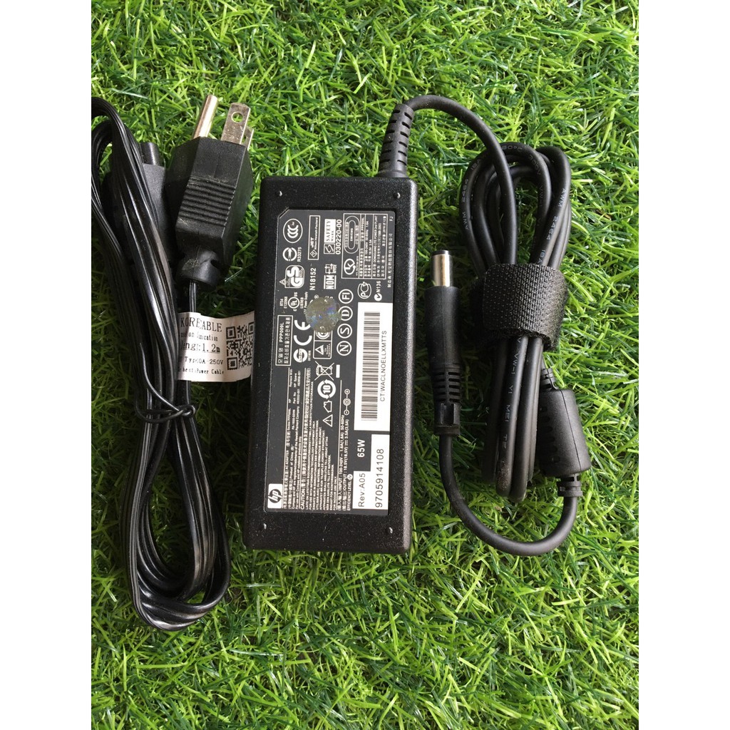 Sạc Laptop HP 18.5V - 3.5A Hàng zin cao cấp,Tặng kèm dây