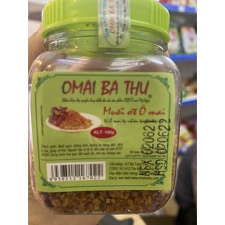 Muối ớt ô mai ba thu đặc sản hà nội