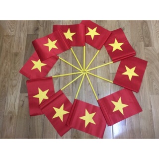 Combo 100 Lá cờ vẫy phục vụ lễ khai giảng, hội nghị