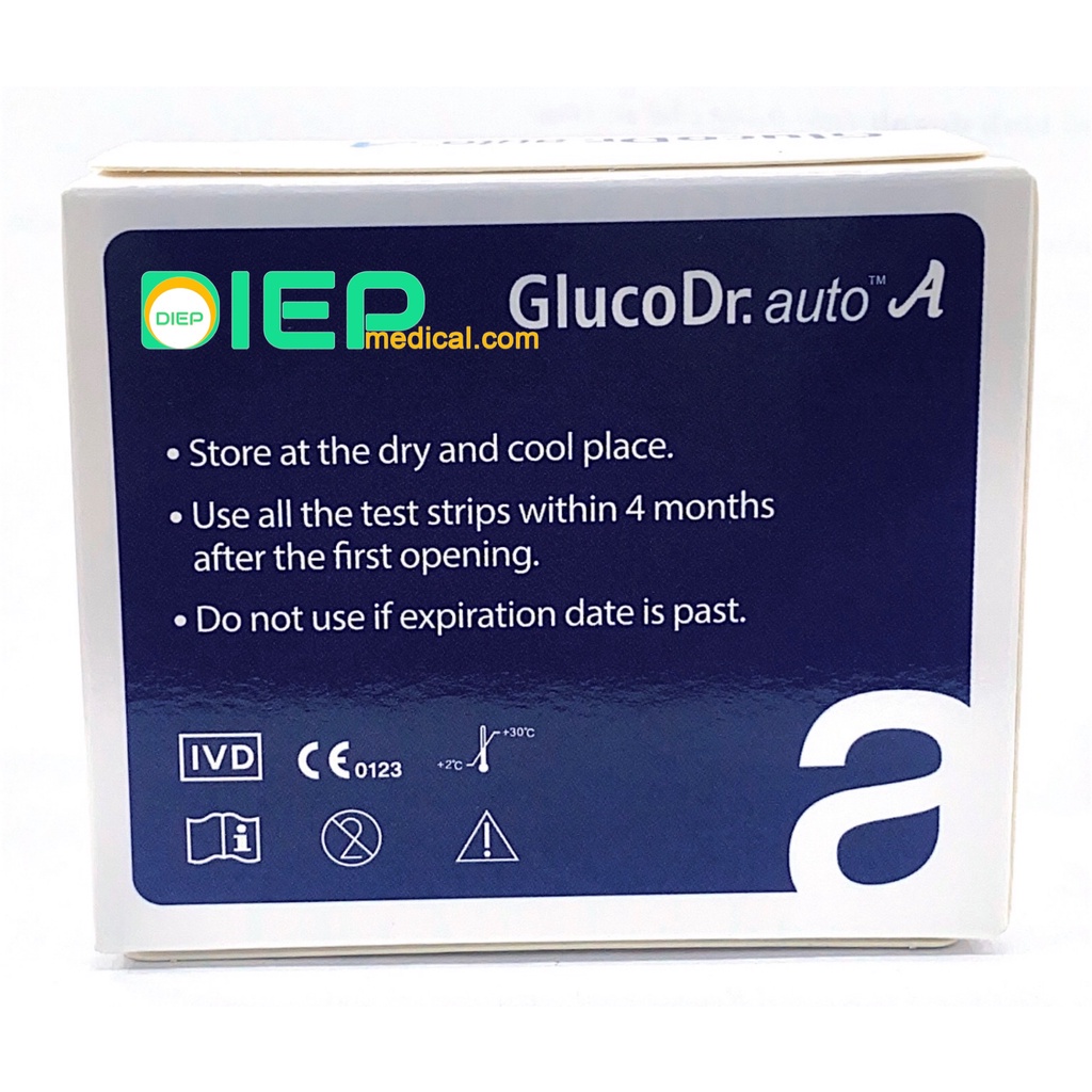 ✅ GlucoDr auto A – Que thử đường huyết chính hãng dùng cho máy GlucoDr.auto A và GlucoDr.auto meter AGM-4000