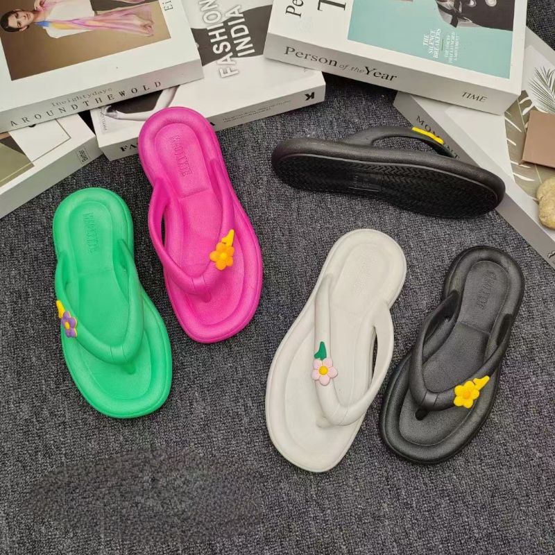 Dép kẹp cho nữ siêu mềm, siêu dẻo êm chân nhiều màu