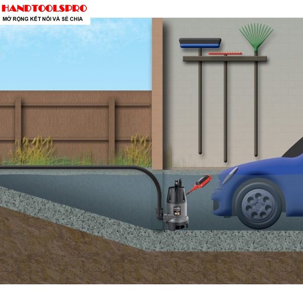 MÁY BƠM NƯỚC CHÌM CÔNG SUẤT 350W HIỆU OZITO PSDW-350