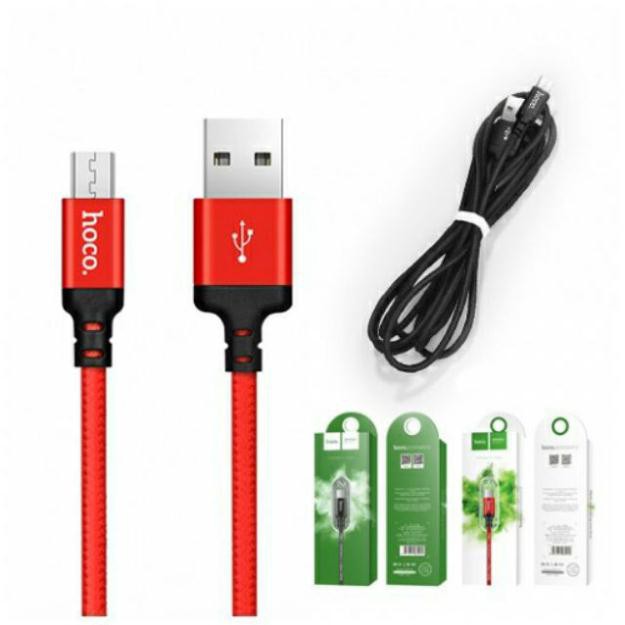 Cáp Micro USB 1m 2m Hoco X14 ✓Chính Hãng ✓Siêu Đẹp ✓Siêu Rẻ ✓Siêu Bền
