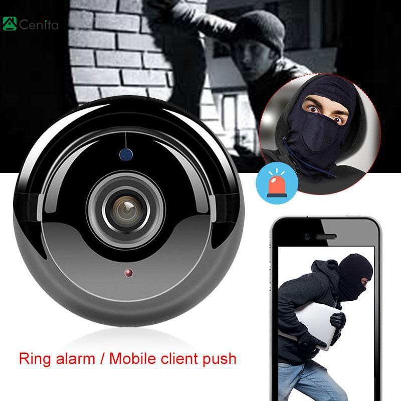 Camera Giám Sát An Ninh Mini Wifi Hồng Ngoại Góc Rộng V380