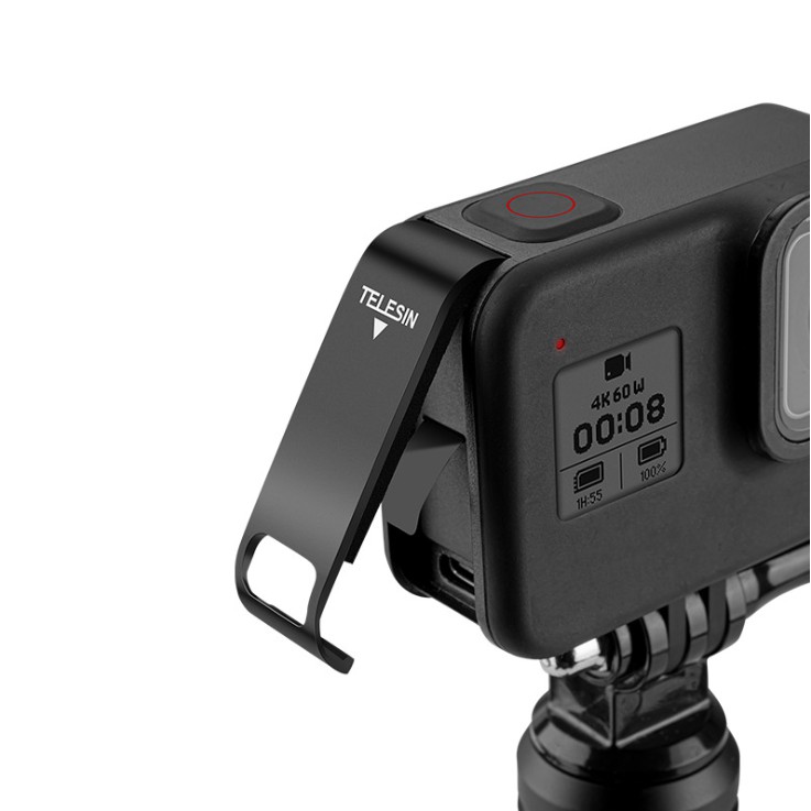 Nắp Bảo Vệ Pin Sạc hở khe Cho Gopro Hero 8 Camera Telesin