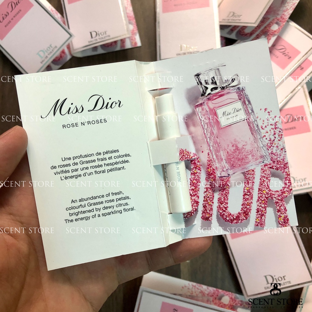 Scentstorevn - Vial chính hãng nước hoa Miss Dior Rose N'Roses [1ml]