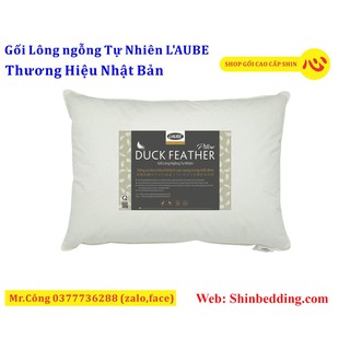 Gối ôm lông vũ Laube Feather 35x100cm