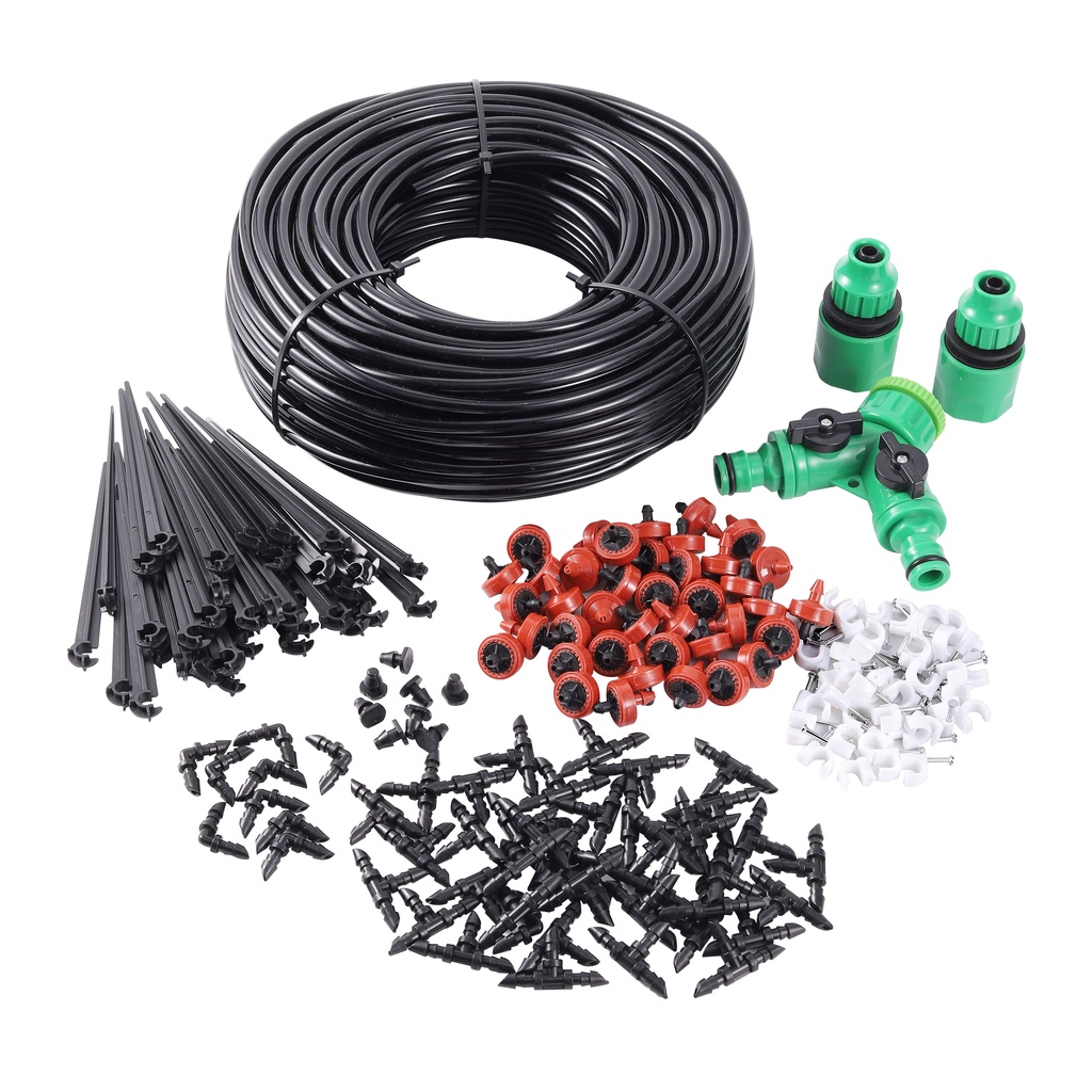 Bộ kit hệ thống tưới nước nhỏ giọt 10/ 15/ 20/ 25/ 30/ 40m 2l