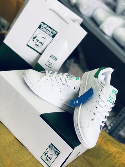 [FULL BOX] Hàng 1:1 Stan Màu Trắng Gót Xanh | BigBuy360 - bigbuy360.vn