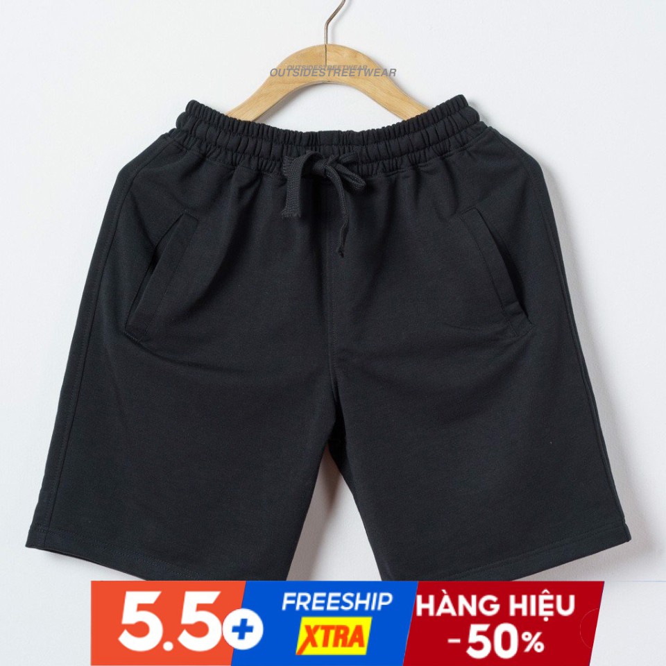 Quần Short Nam Thun Basic -  Quần Thun Đen Da Cá 6 màu thương hiệu 59Studio - Thun short vải cực chất | BigBuy360 - bigbuy360.vn