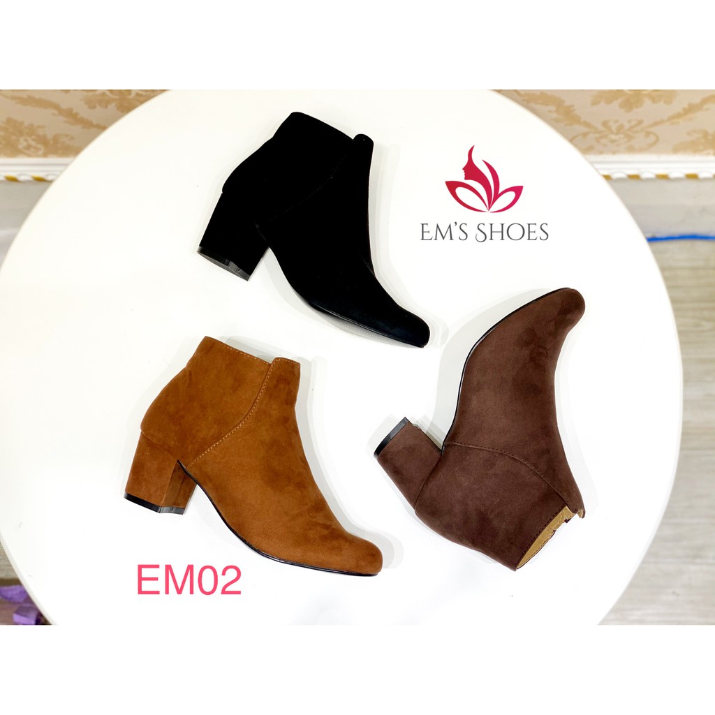 [Hàng VNXK ] [Ảnh thật 100%] Boot đẹp Em’s Shoes MS: Em02