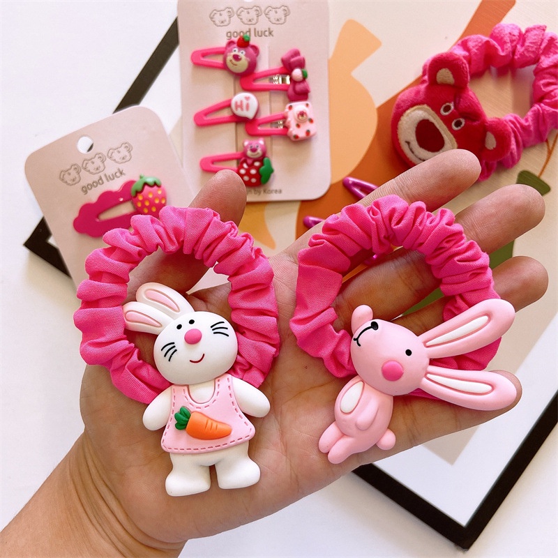 Kẹp Tóc Hình Động Vật Dễ Thương Cho Bé Gái