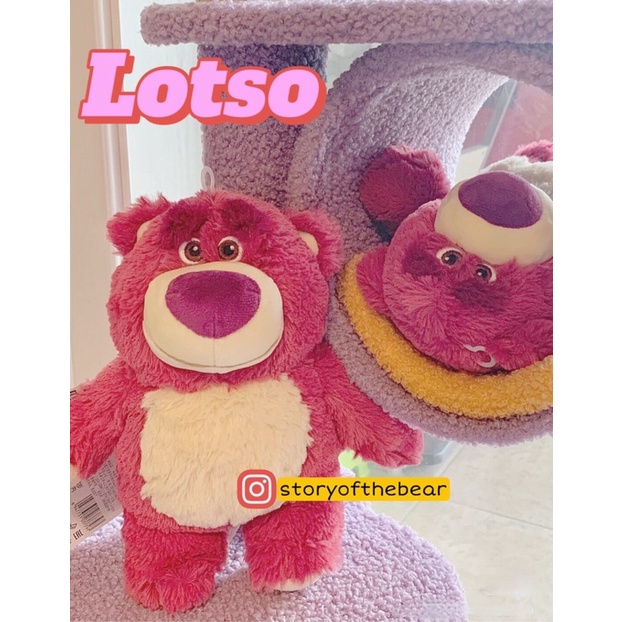 Gấu dâu Lotso Disney Hongkong Chính hãng