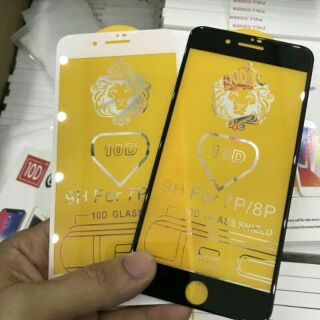 Cường lực 10D loại tốt full màn hình cho iPhone 7 Plus/ 8 Plus