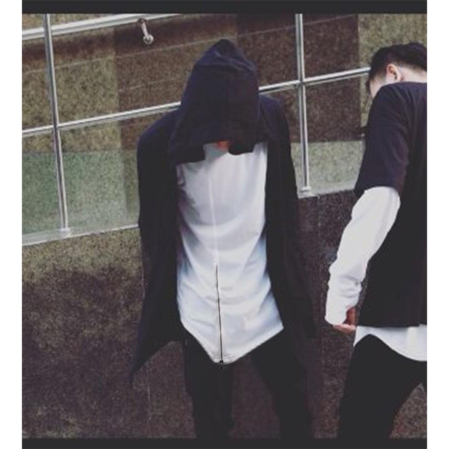 Áo Ztee Longtee Zip Unisex CVC