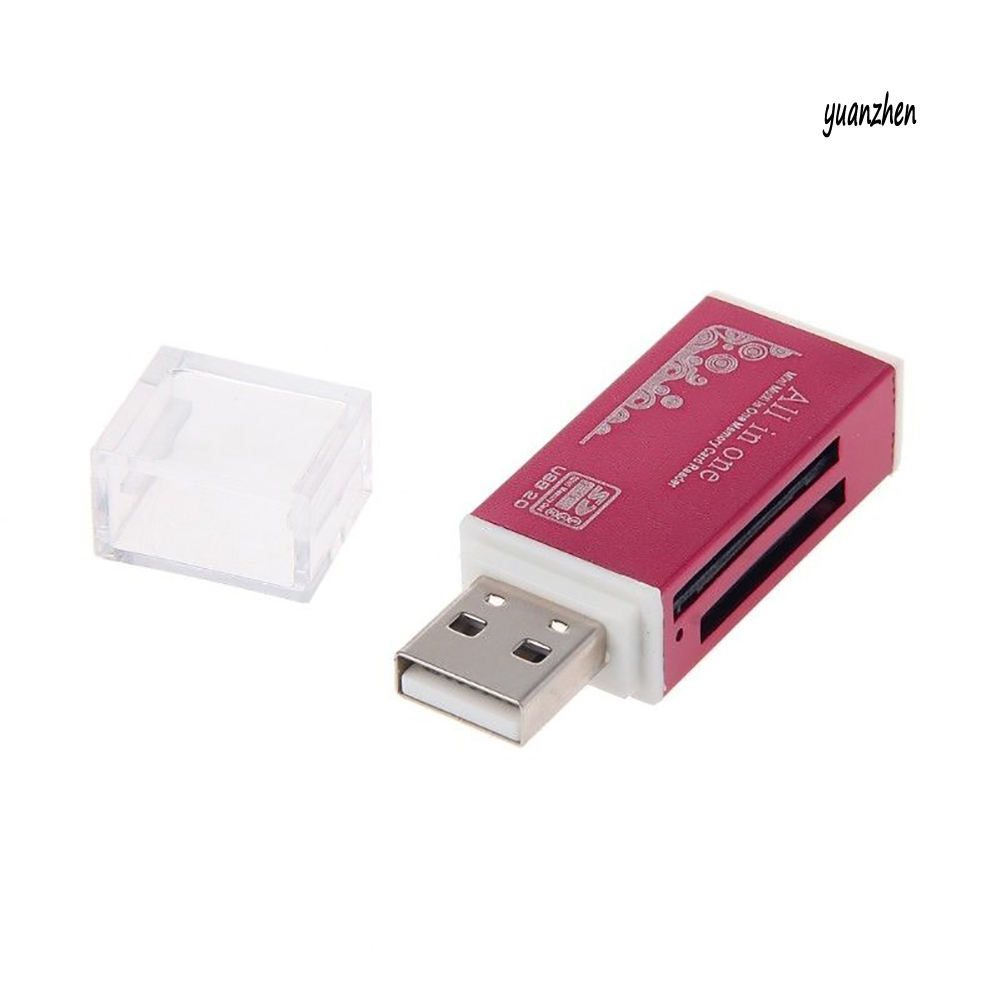 Đầu Đọc Thẻ Nhớ Usb 2.0 Đa Năng Sd / Sdhc Mmc Tf Ms M2 | BigBuy360 - bigbuy360.vn