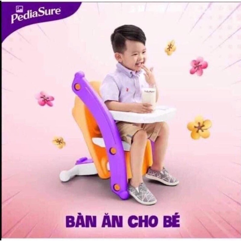 {Rẻ vô địch} Ghế ăn dặm- bập bênh 2in1 - quà khuyến mãi Pediasure