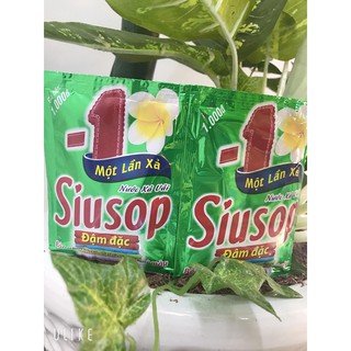 [Qùa tặng] Nước xả vải Siusop dạng gói 30g