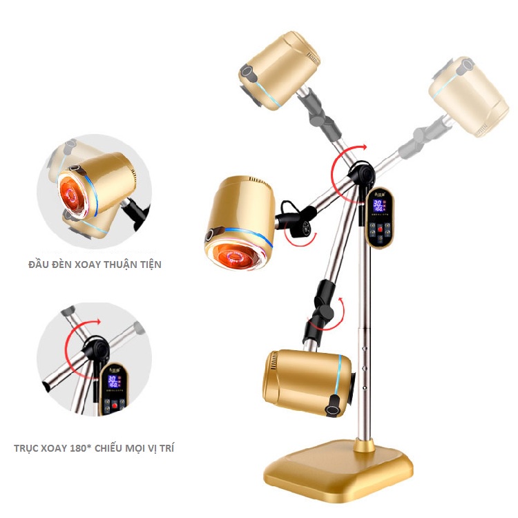 Máy Xông Ngải Cứu Có Đèn Hồng Ngoại