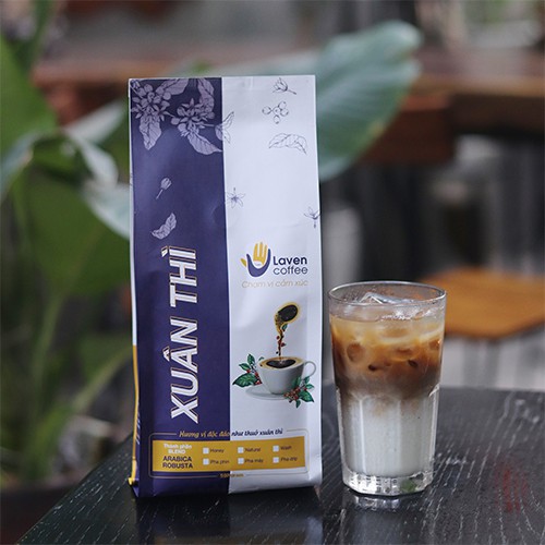 [CÀ PHÊ THẬT] Blend Robusta & Arabica Laven Coffee - XUÂN THÌ hương vị độc đáo như thuở xuân thì | BigBuy360 - bigbuy360.vn