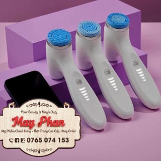 Máy rửa mặt Lumispa - máy rửa mặt làm sạch mụn, bã nhờn, da chết