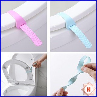 Dây sillicon giúp lật mở nắp bồn cầu tiện dụng { H }