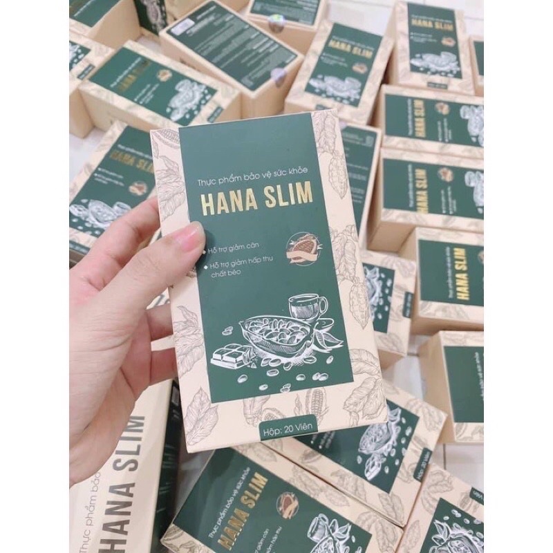 KẸO GIẢM CÂN HANA SLIM CHUẨN CHÍNH HÃNG