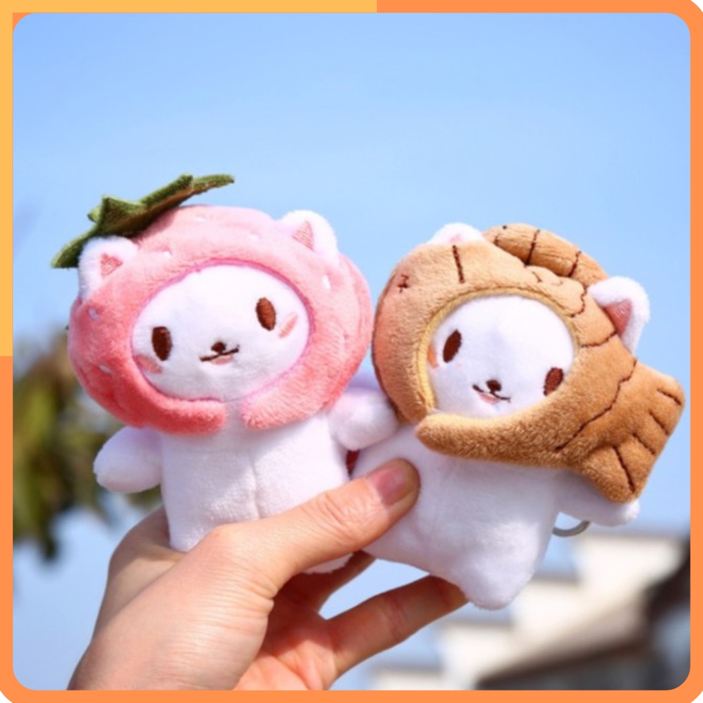 Móc Khóa Mèo Con Dễ Thương, Móc khoá cài balo