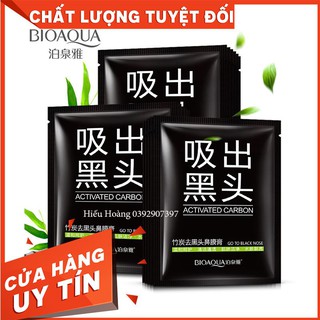 Mặt Nạ Than Tre Lột Mụn Đầu Đen Mụn Cám Của BIOAQUA Nội Địa Trung