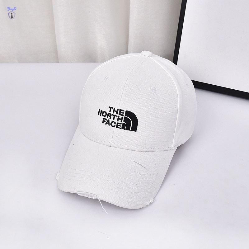 Mũ lưỡi trai in họa tiết chữ The North Face chất liệu cotton chống nắng thời trang cho nam và nữ
