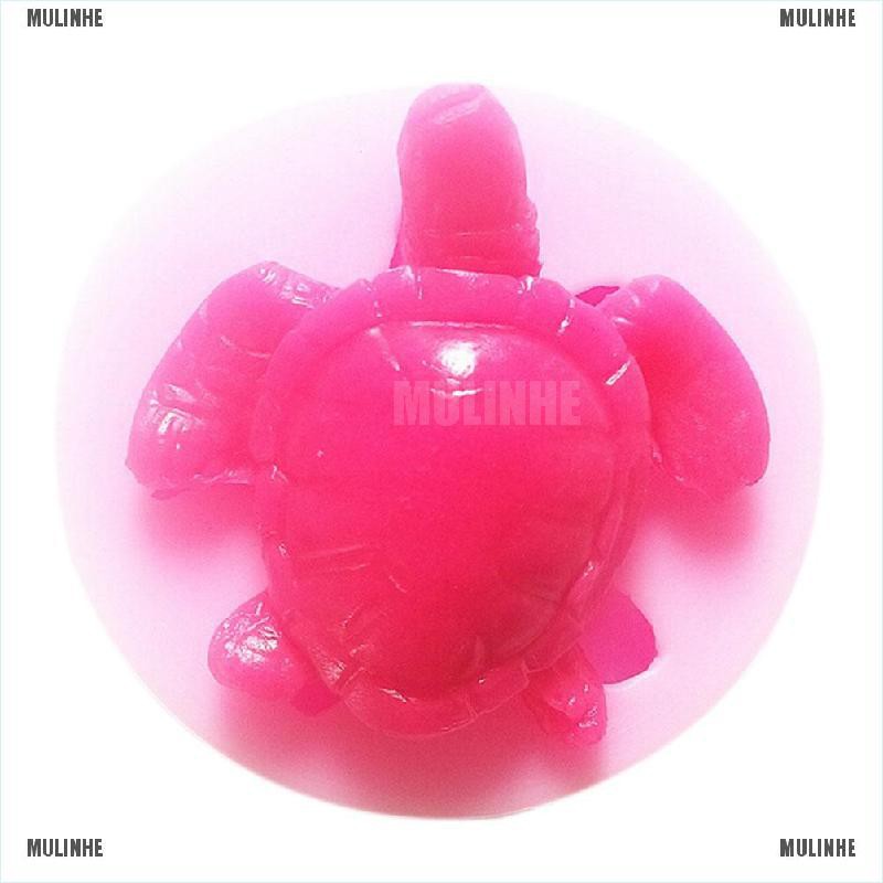 Khuôn Silicone Tạo Hình Làm Bánh Kẹo / Xà Phòng Hình Rùa Biển