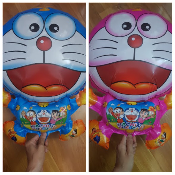 BÓNG BẠC TRUNG HÌNH DORAEMON SIZE 50CM