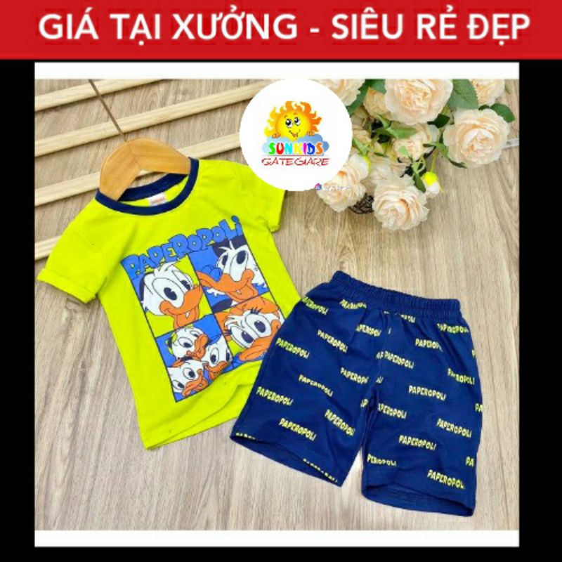 🔥TẬN GỐC🔥(6kg _22kg)Đồ bộ quần áo bé trai size nhí bé sơ sinh chất cotton 4 chiều mịn đẹp K995/140