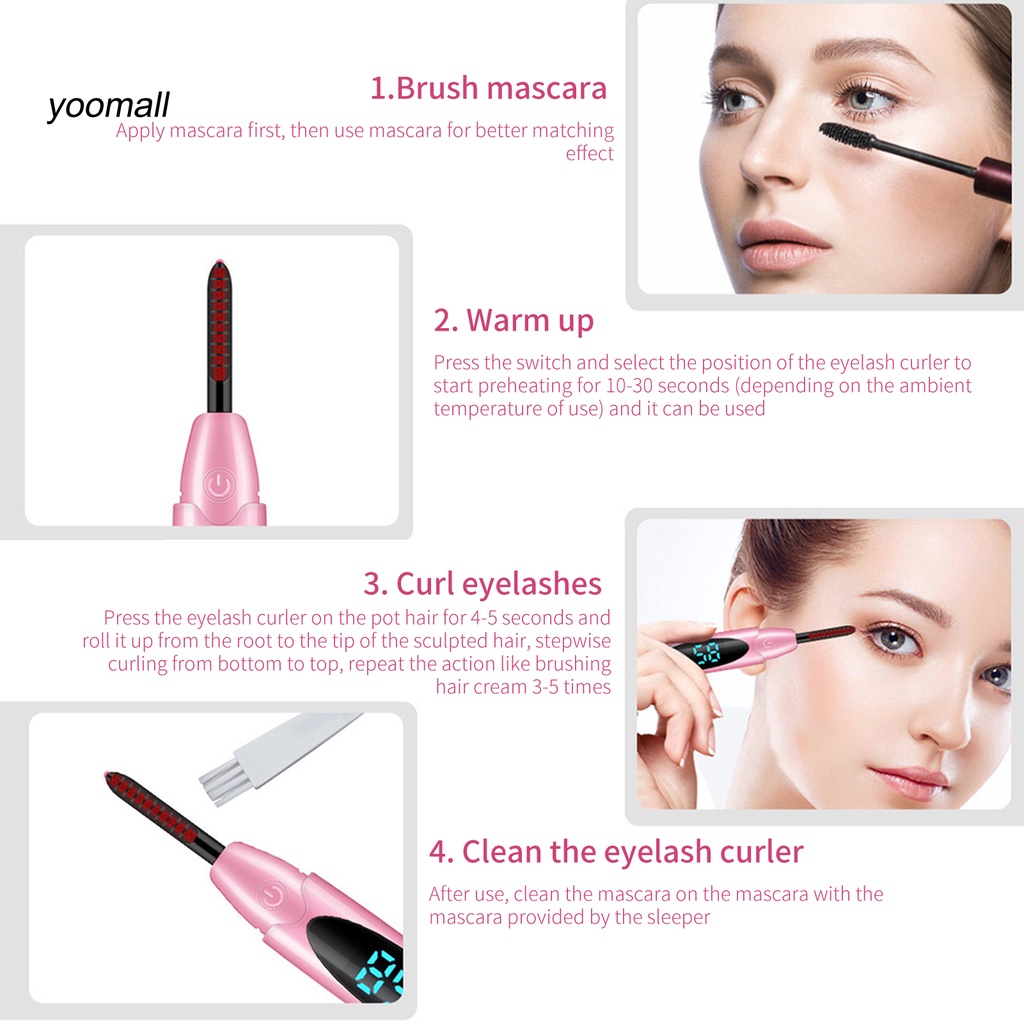 Dụng cụ uốn cong lông mi thời trang thân thiện với môi trường
 | BigBuy360 - bigbuy360.vn